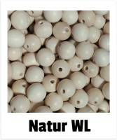 Holzperlen 12mm natur WL